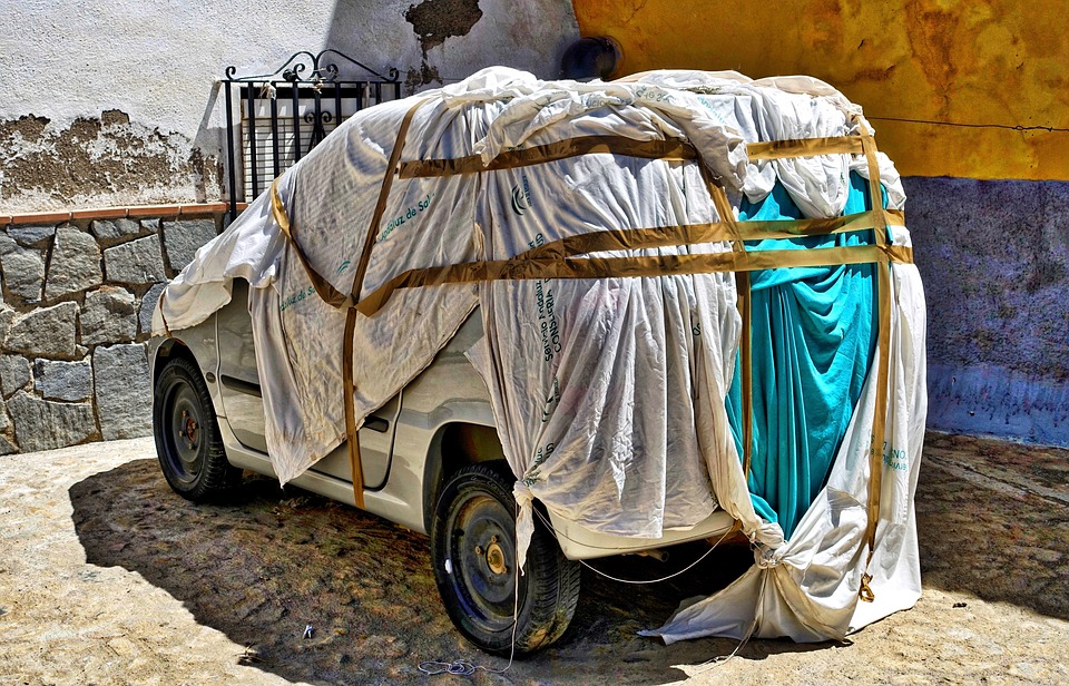 covered car 
