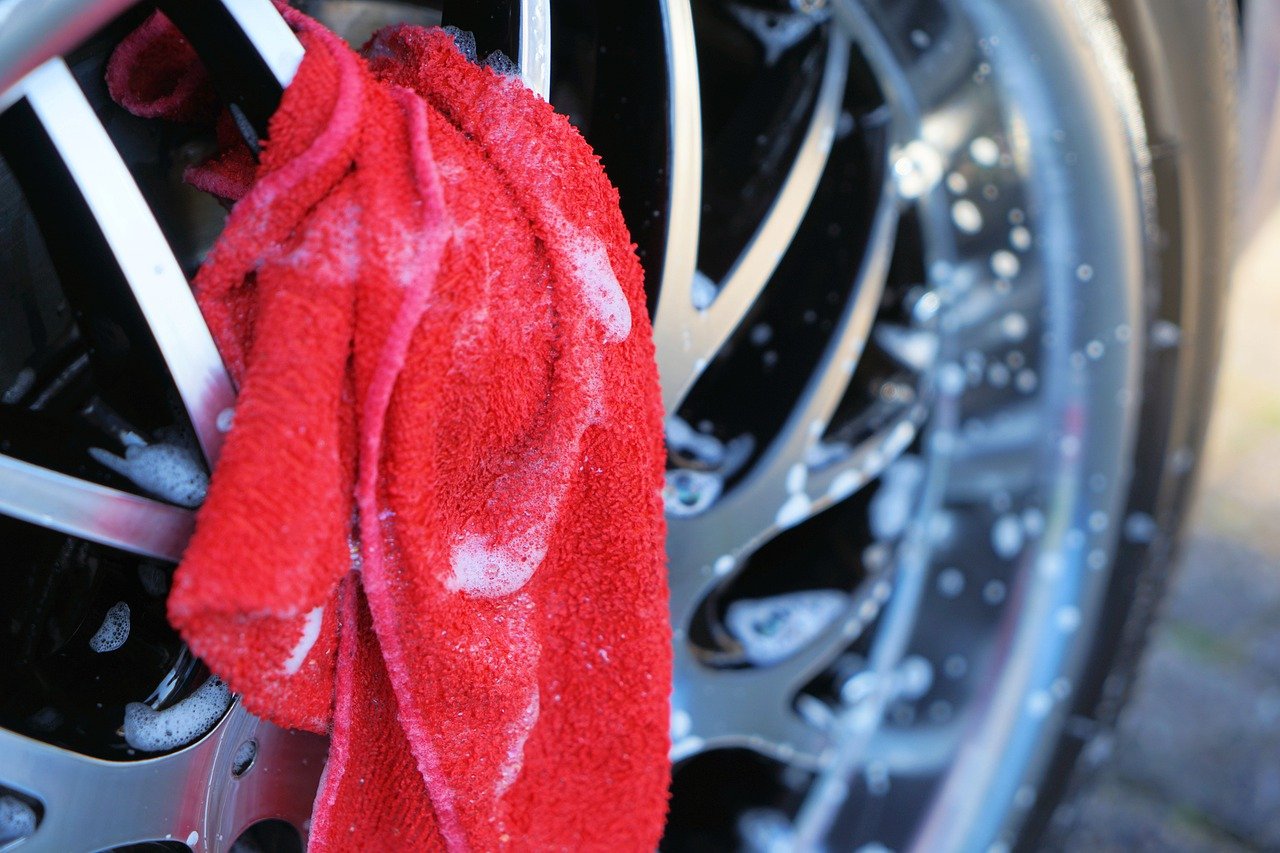 auto rim clean